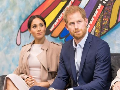 Harry and Meghan with Jacinta Ardern