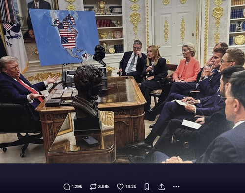 Trump alterou imagem no Truth Social