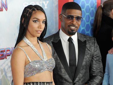 Corinne Foxx and Jamie Foxx