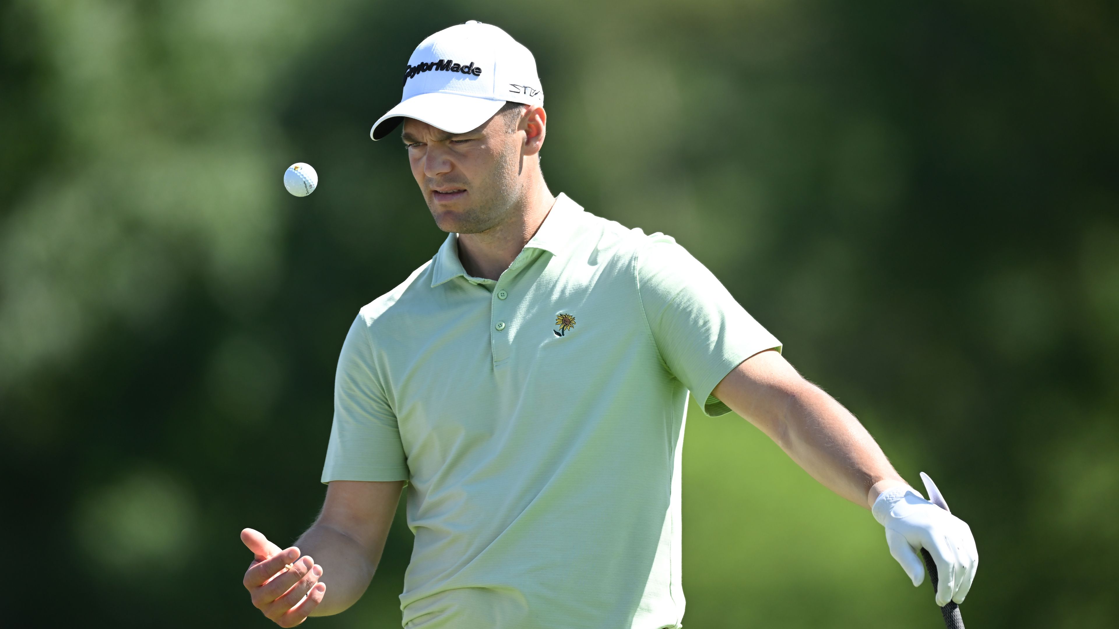 Martin Kaymer prepares to tee off on the 11th hole during the first round of the BMW International Open.