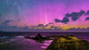 Melbourne-based photographer Thurein Kyaw was shooting street photography in the city when he received an alert about a possible incoming Aurora.