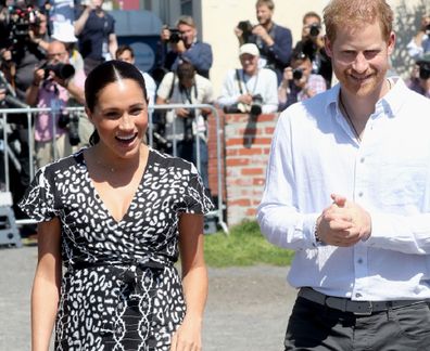 This is the beginning of a 10-day tour of South Africa for the royals.