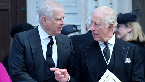 Prens Andrew, Kral Charles III ve Prens William