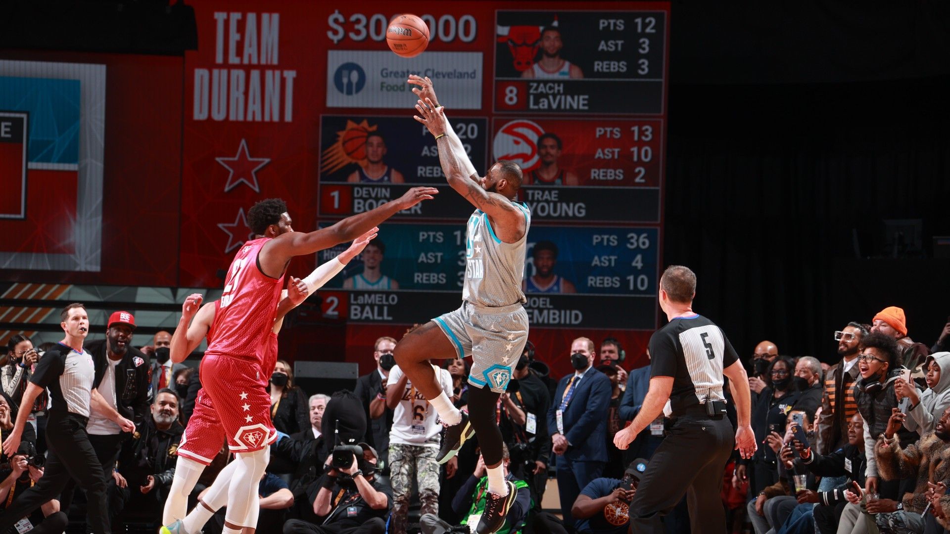 NBA All-Star Game 2022 results, highlights: Curry drops 50, LeBron James  dagger ices victory over Team Durant