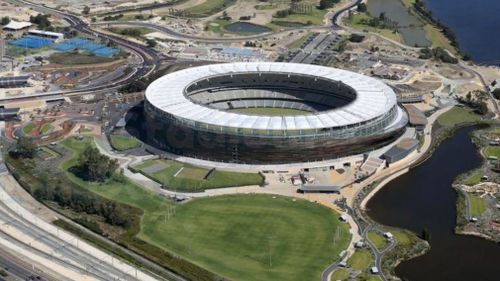 Footy fans ordering food to their seats in the future for Optus Stadium