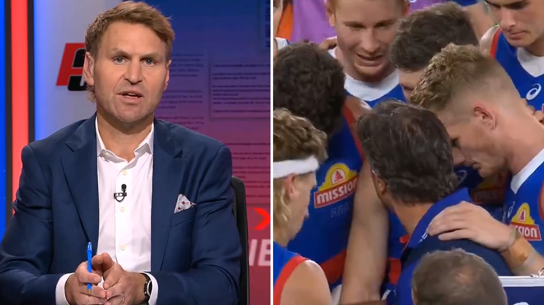 'Come on': Kane Cornes fires back at claims criticism of Bulldogs coach Luke Beveridge is 'personal'
