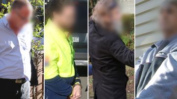 Four men charged following child exploitation sting.