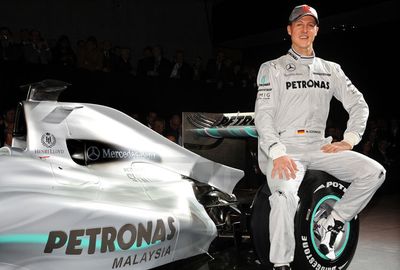 But he returned to the sport with Mercedes in 2010.