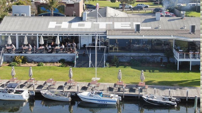 The waterfront pub is a strong advocate for local produce and suppliers. 