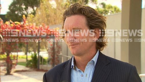 "We were all upstairs sleeping," Hird told 9NEWS as he discussed the robbery.