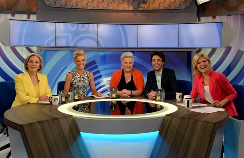 Rowe's co-hosts became emotional on-air when she announced the news. (AAP)