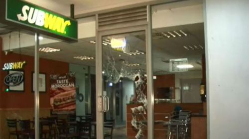 Two men use baseball bats to break into Subway store in Sydney’s inner-west