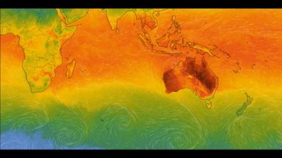 Australia is the hottest place on Earth right now with temperatures around 50C in some parts.