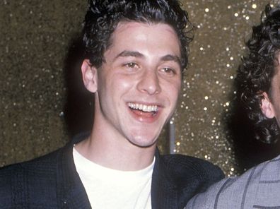 Actor Corey Parker and actor Patrick Dempsey attend the Allan Carr Hosts a Pre-Oscar Cocktail Party for the 61st Annual Academy Awards on March 27, 1989 at the Shrine Auditorium in Los Angeles, California. 