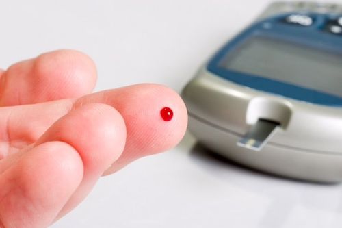 The kits prick a patient's finger then read the blood-glucose level.