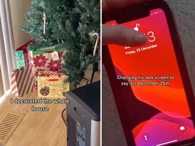 Woman convinces fiance Easter Sunday was actually Christmas day with elaborate prank