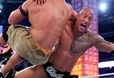 What name was given to The Rock's signature side slam?