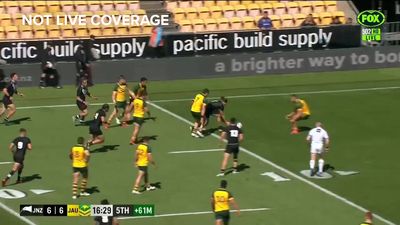 Junior Kiwis vs Junior Kangaroos: Scorpion kick stuns ... - 400 x 225 jpeg 21kB