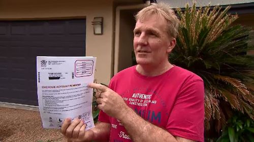 Colin Brock is refusing to pay a $706 fine he said had no idea existed for four years.