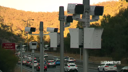 New speed cameras along Adelaide's South Eastern Freeway will better be able to catch speeding trucks and buses.