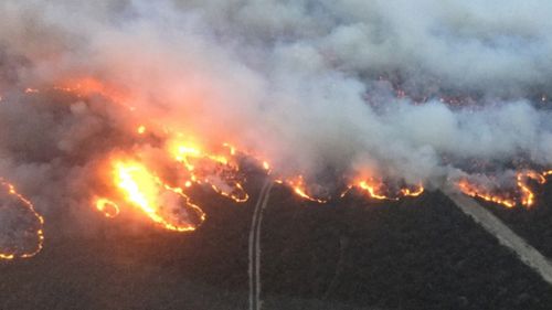 Rosedale bushfire Victoria