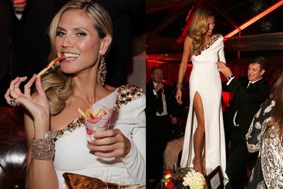 Eat the chip, Heidi. We dare you.<br/><br/>Image: Getty