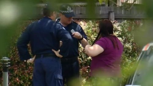 Police realised Ms Wilson was in the exclusion zone when she walked out to check her mail. (9NEWS)