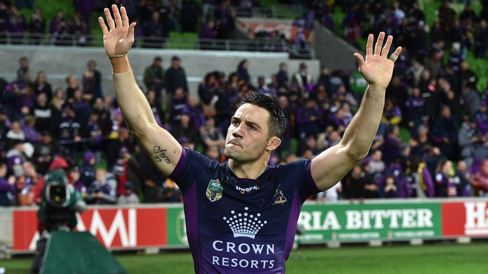 Melbourne Storm halfback Cooper Cronk to leave the club at end of 2017