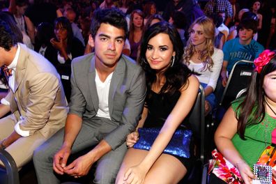 Joe Jonas and Demi Lovato