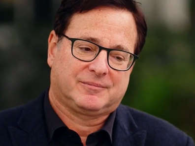 Bob Saget gives emotional admission about sister's death in last ever TV interview.