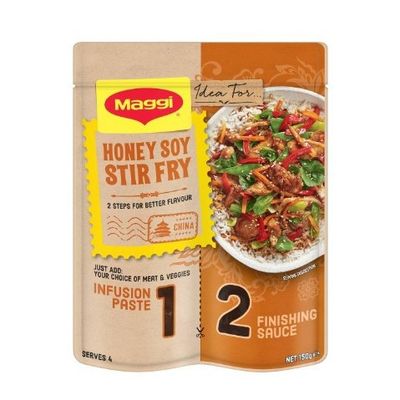 Maggi Stir Fry Honey Soy Garlic Flavour 150g - 223 calories