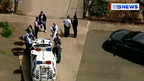 Two men have been taken to hospital after a shooting in Melbourne's west.