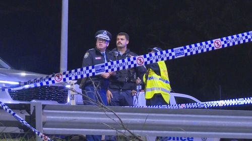 Police were called to Rocky Point Road following the crash.