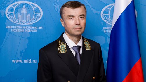 Russian ambassador to Indonesia ﻿Sergei Tolchenov.