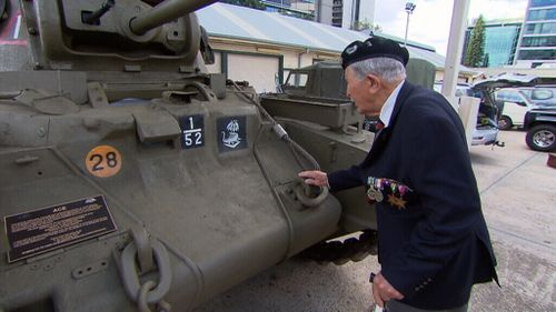 Geoff Francis is the last Australian survivor of the Borneo campaign. (9NEWS)