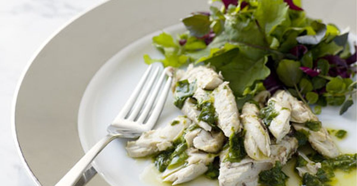 Tailor baked in salt dough with sorrel sauce - 9Kitchen