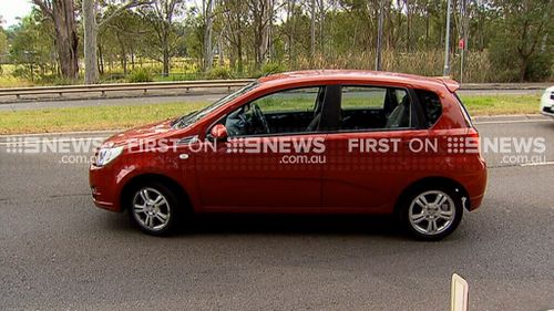 A car has been seized by police. (9NEWS)