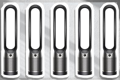 9PR: Dyson TP07 Purifier Cool Tower Fan, Black/Nickel