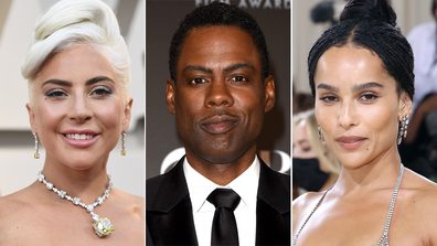 Lady Gaga, Zoë Kravitz, Chris Rock