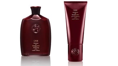For coloured hair:<br><p><a href="http://www.oribe.com/" target="_blank">Beautiful Colour Shampoo, $56, and Conditioner, $59, Oribe, 1300 725 122.</a></p>