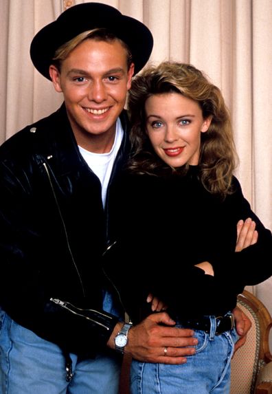 Jason Donovan and Kylie Minogue on Neighbours