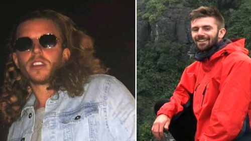 Alistair Raddon's (left image) foot was bitten off. Danny Maggs (right) was also attacked. (Supplied)