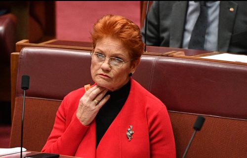 Pauline Hanson has defended her right to "flip-flop". Picture: AAP