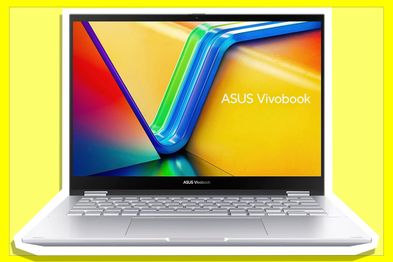 9PR: ASUS Vivobook Flip Laptop + Touch Screen, Cool Silver