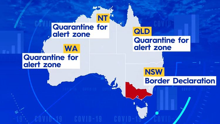 Coronavirus Border Restrictions State By State Border Measures After New Local Covid 19 Case In Victoria Guide