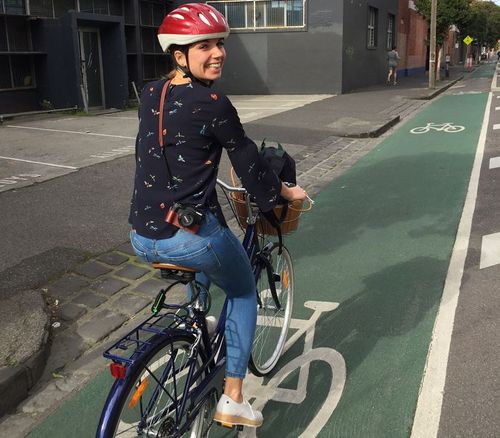 Gitta Scheenhouwer, 27, was killed riding her bike on South Yarra's Chapel Street last week.