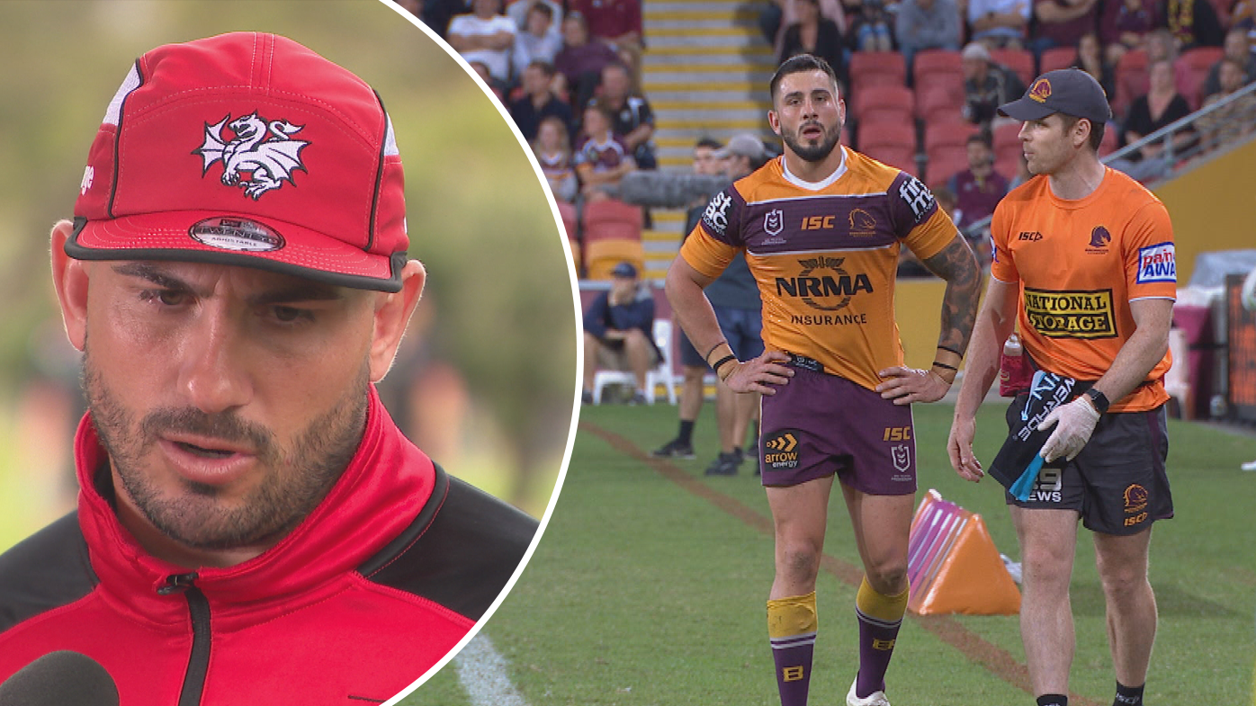 Jack Bird makes bold Dragons finals call while revealing fresh knee injury complaint