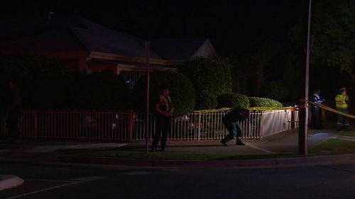 Despite his wife running into the street screaming for help, emergency services were unable to arrive before the man died. Picture: 9NEWS.