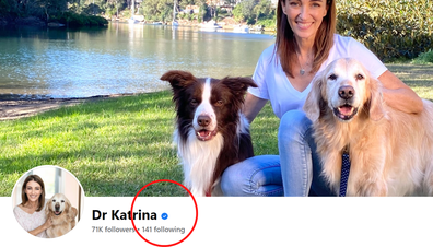 Dr Katrina Warren scam