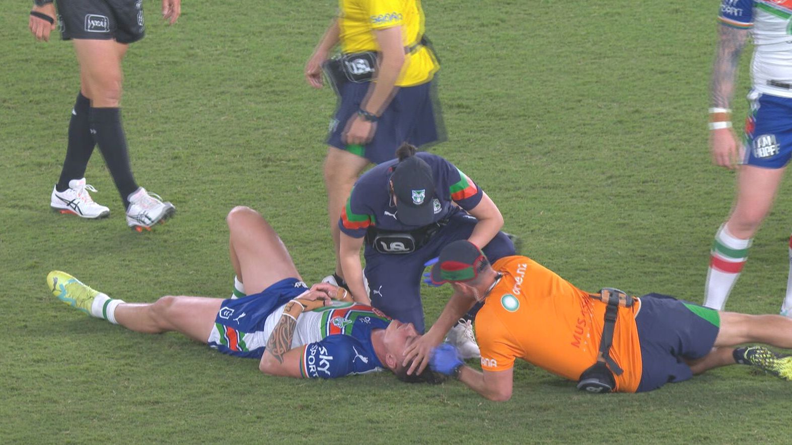 'Absolute carnage': Titans firebrand facing ban for big hit